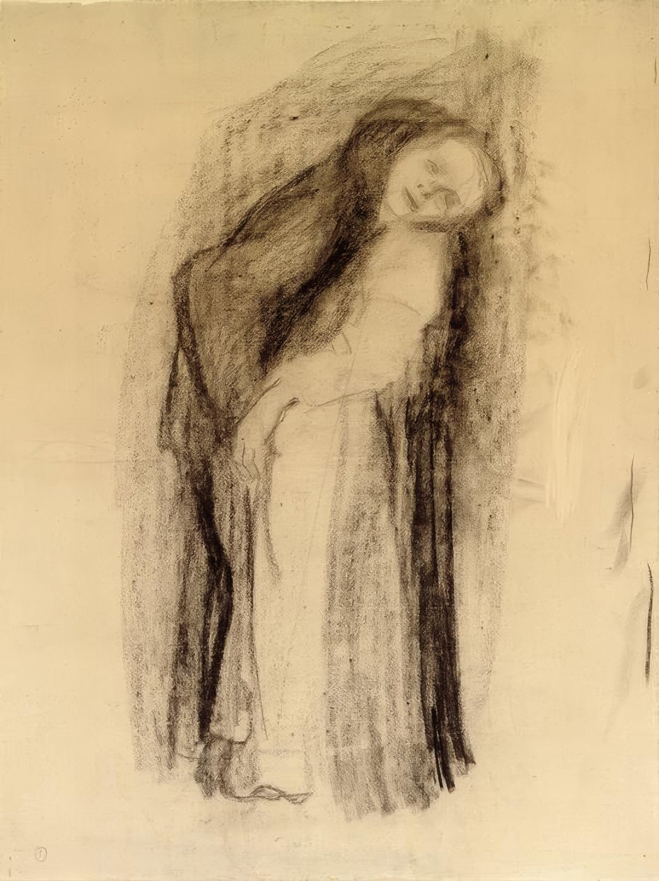 K.Kollwitz, älskare stående av Käthe Kollwitz