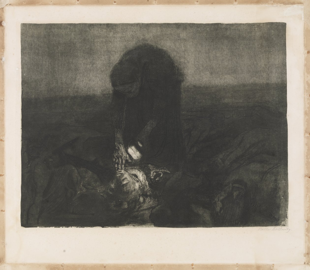 slagfält av Käthe Kollwitz