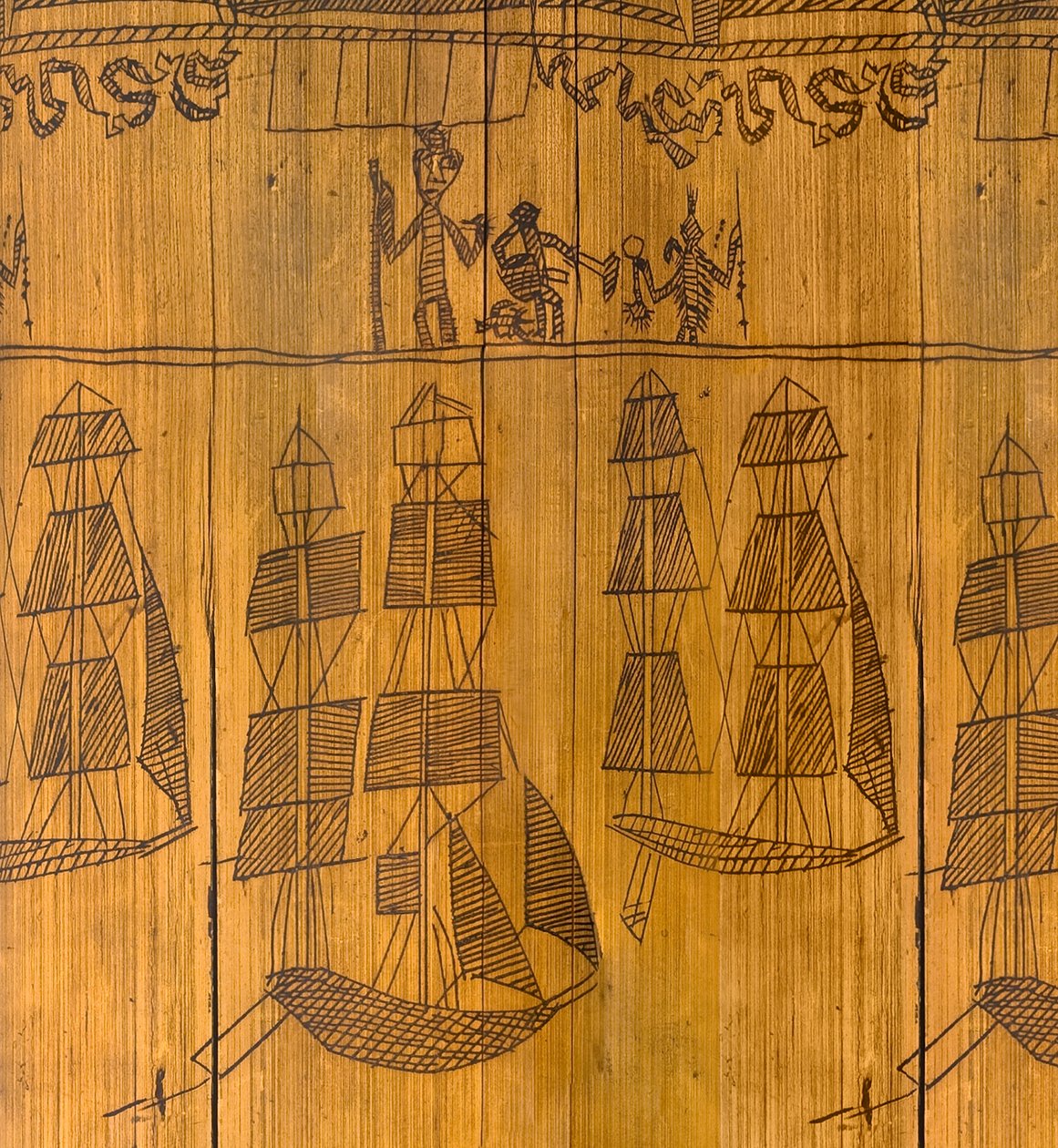Flöjt (bambu) av Kanak culture