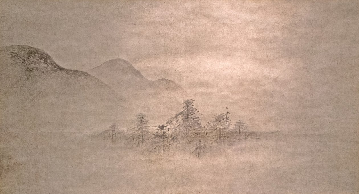 Landskap, 1500-talet. av Kano Motonobu