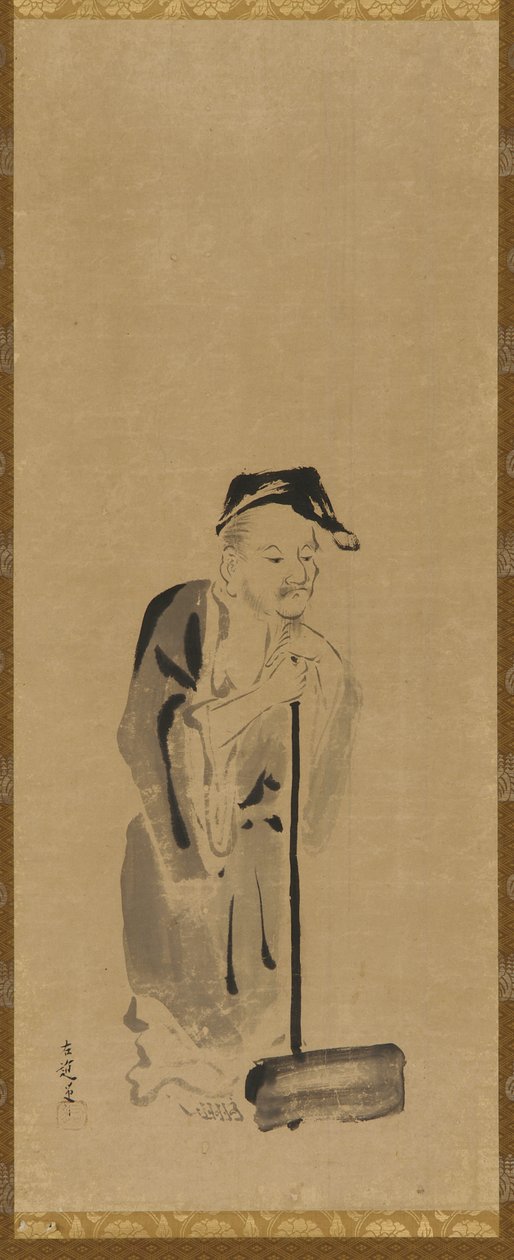 Shide (<em>Jittoku</em>) av Kano Sadanobu