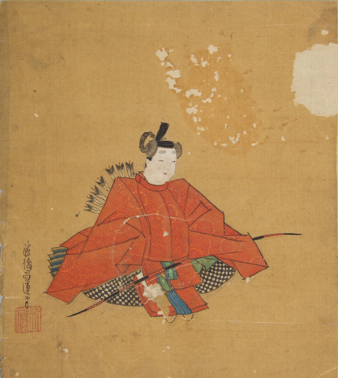 Odödlig poet, 1600-talet. av Kano Shoun