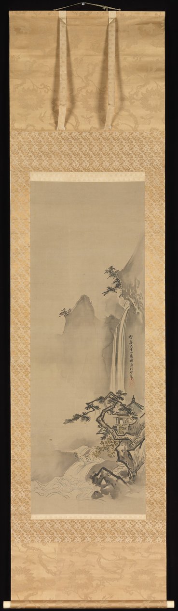 Sommarlandskap, 1662. av Kanō Tan’yū