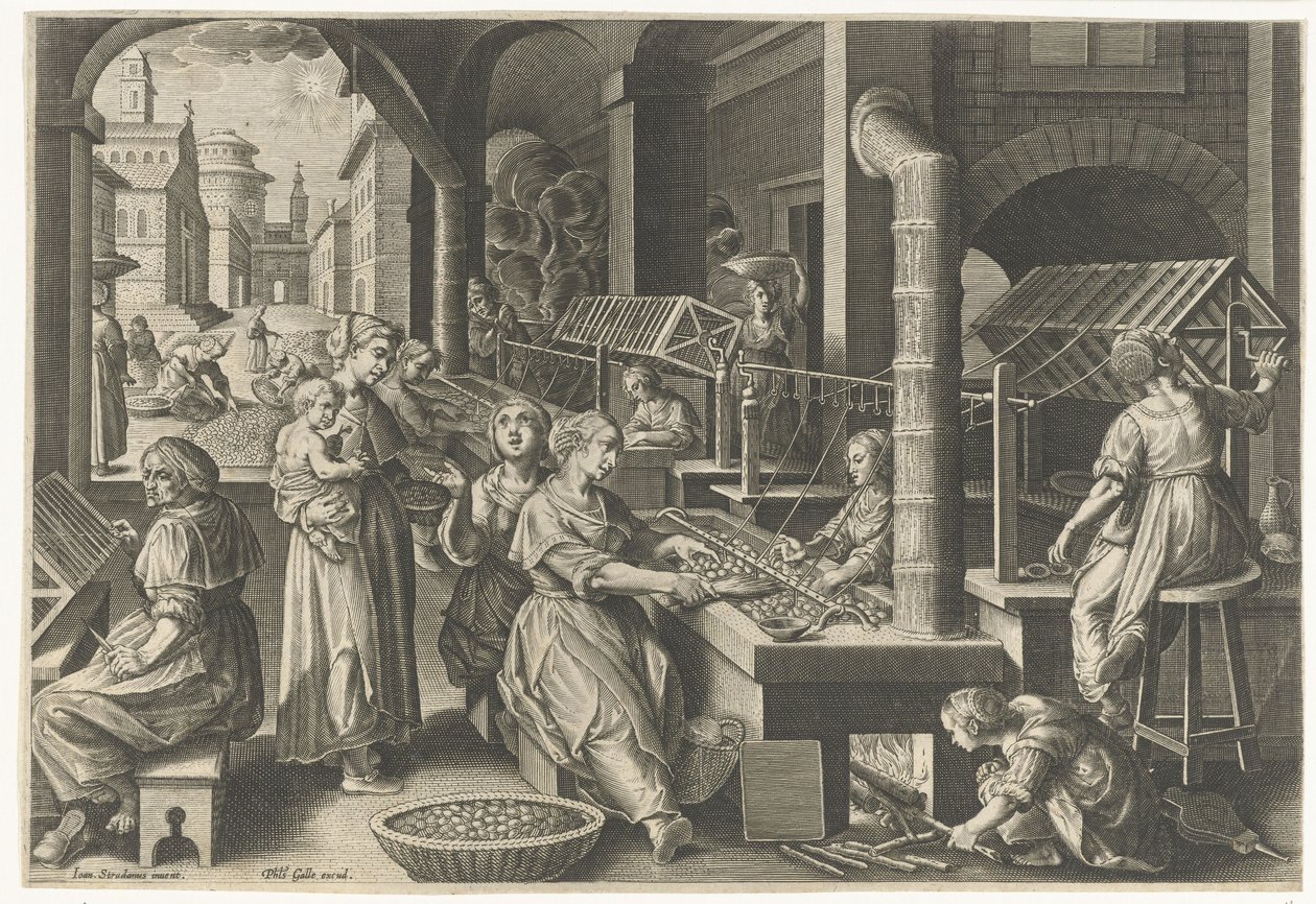 Silk Reeling av Karel van Mallery
