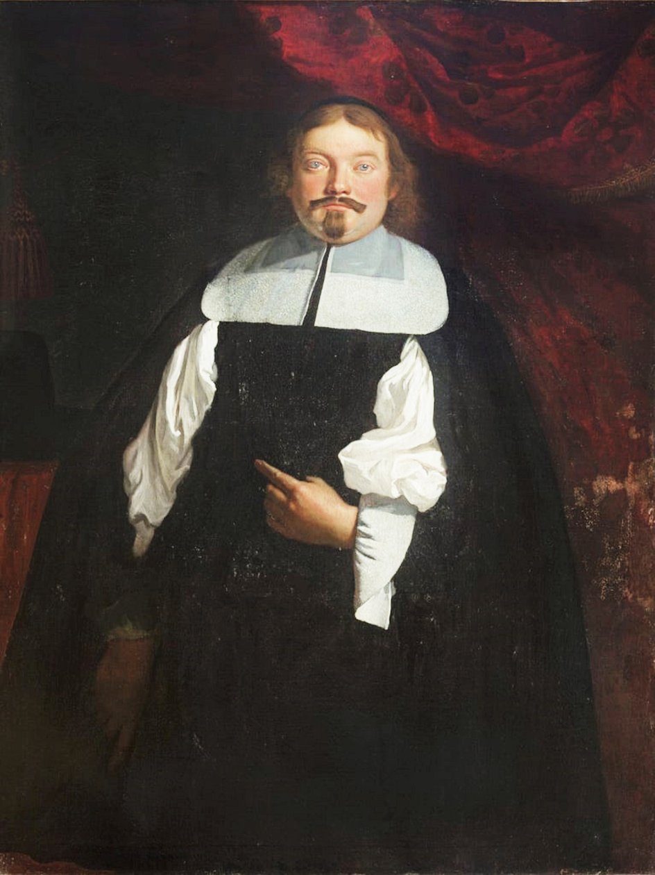 Målning av greve Humprecht Johann Czernin av Karel Škréta