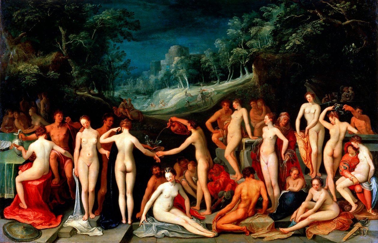 Kärleksträdgården, 1602 av Karel van Mander I