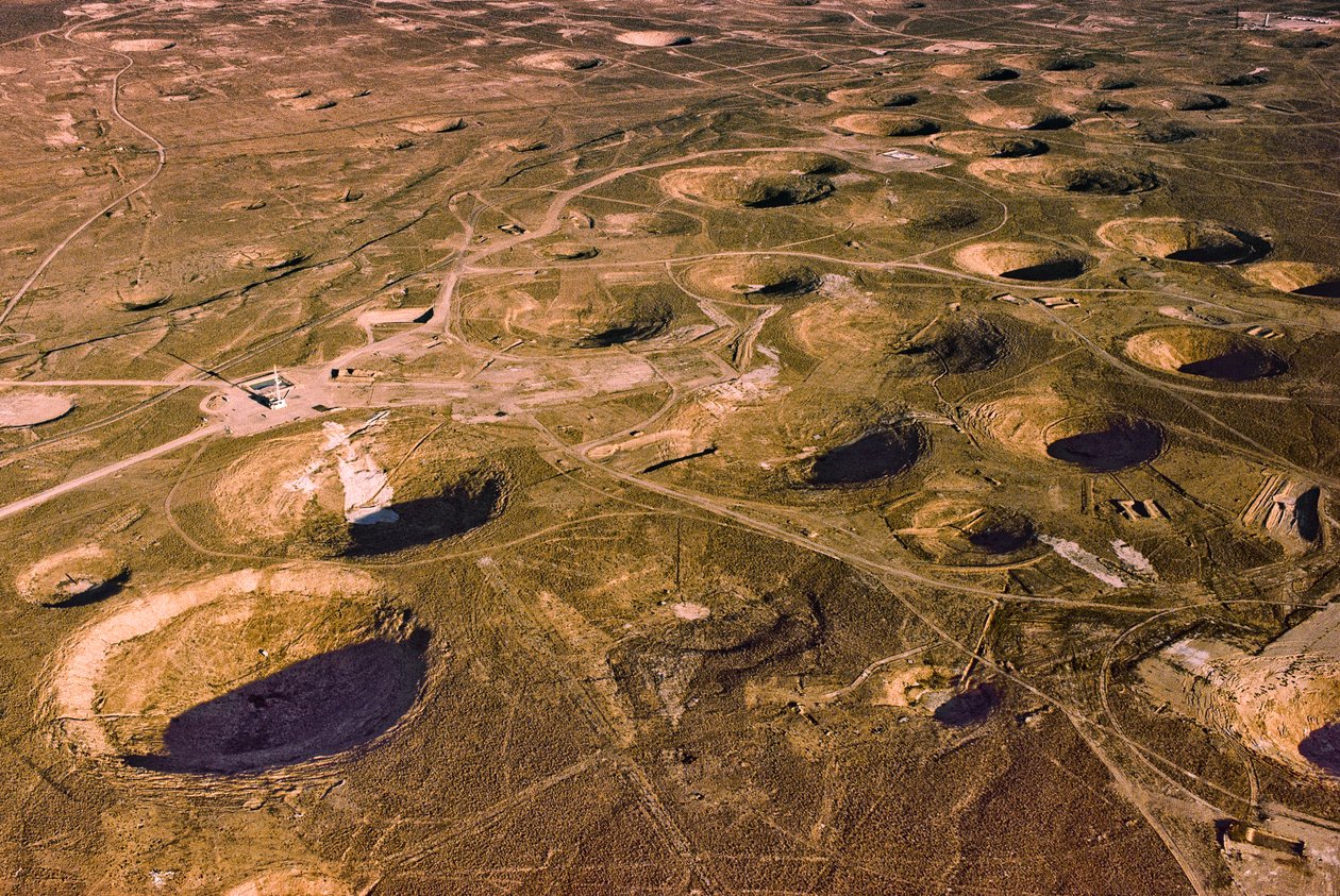 Anläggning för kärnvapenprov i Nevada av Karen Kasmauski
