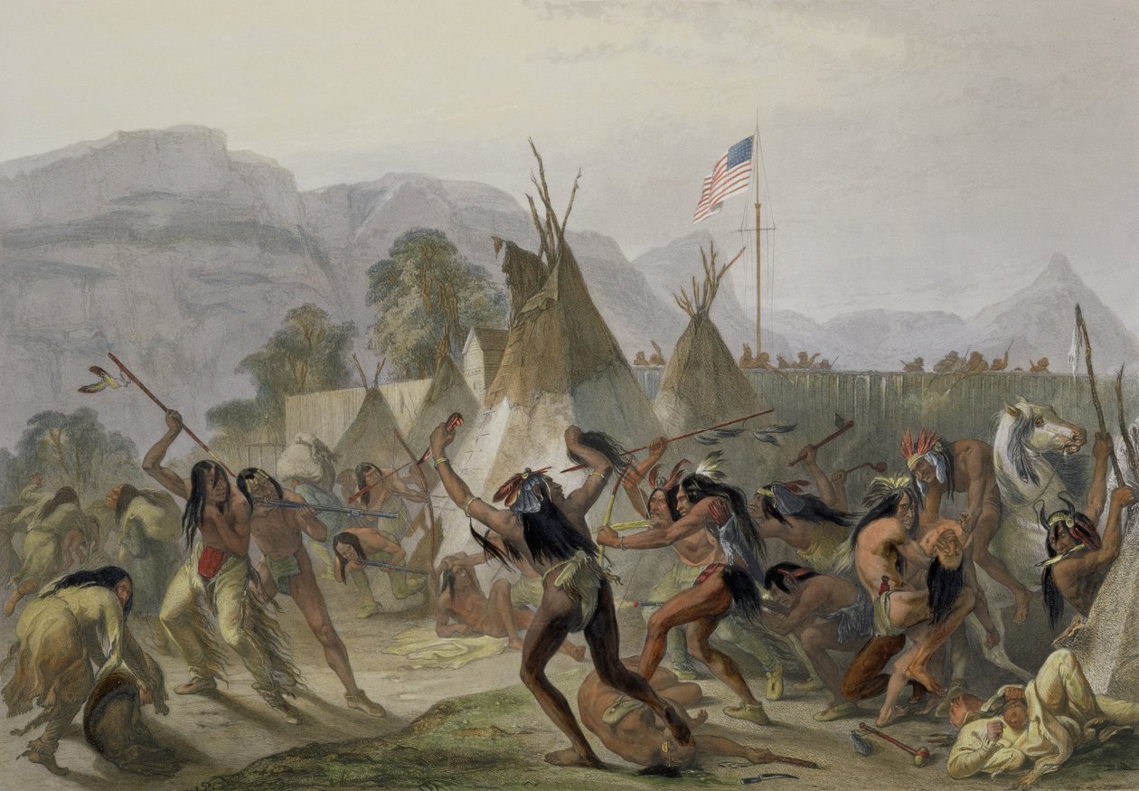 Fort Mackenzie, 28 augusti 1833, plåt 42 från volym 2 av 