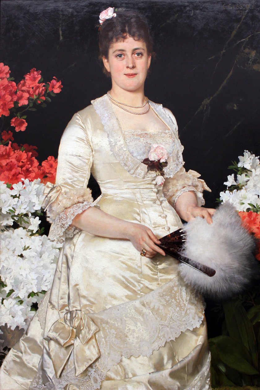 Mrs. Hedwig Woworsky av Karl Gussow
