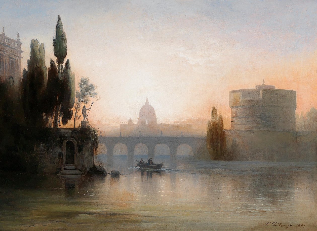 Roman Scene av Karl Heilmayer