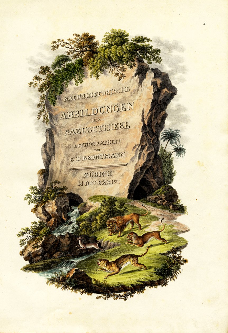 Titelsida, 1824 av Karl Joseph Brodtmann