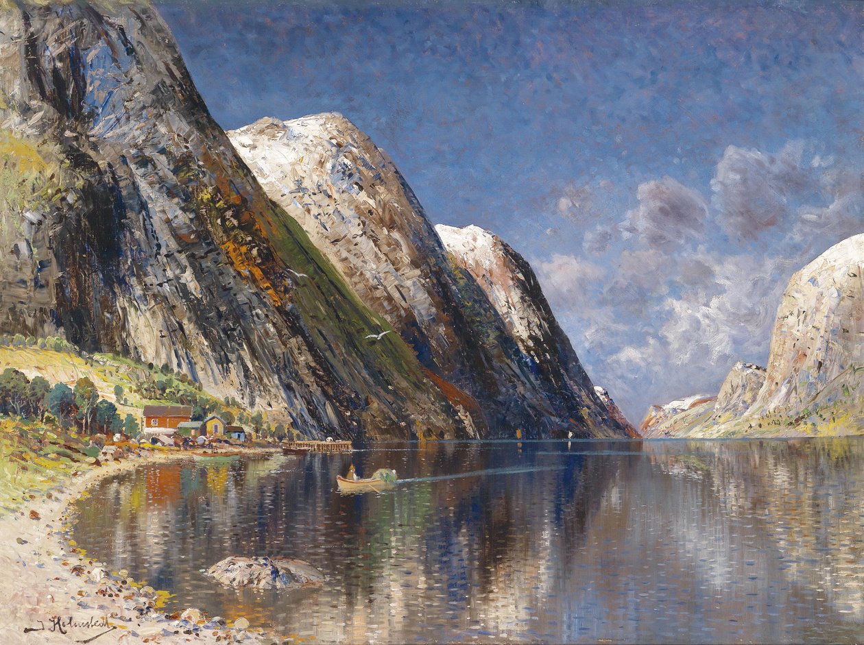 Drontheimfjorden av Karl Kaufmann