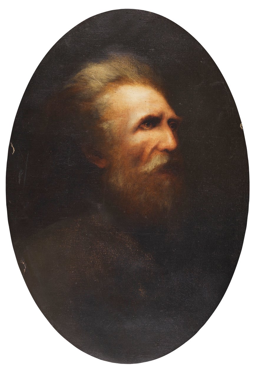Karl Wilhelm Diefenbach Selbstporträt av Karl Wilhelm Diefenbach