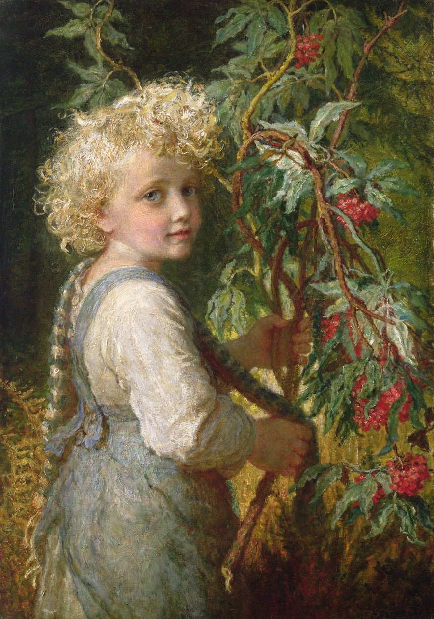 Samling av röda bär av Karl Wilhelm Friedrich Bauerle