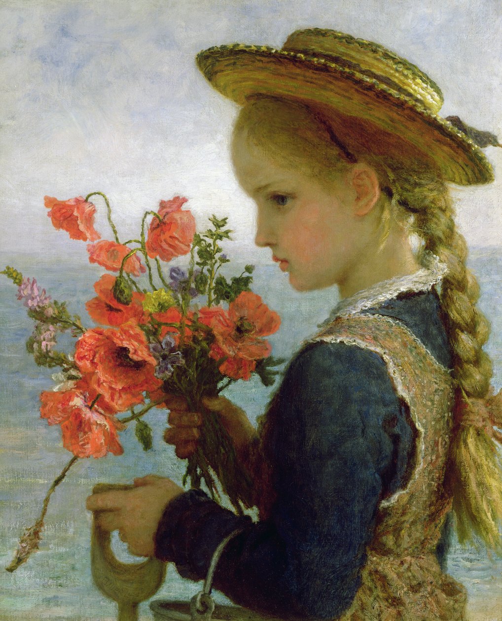 Poppy Girl av Karl Wilhelm Friedrich Bauerle