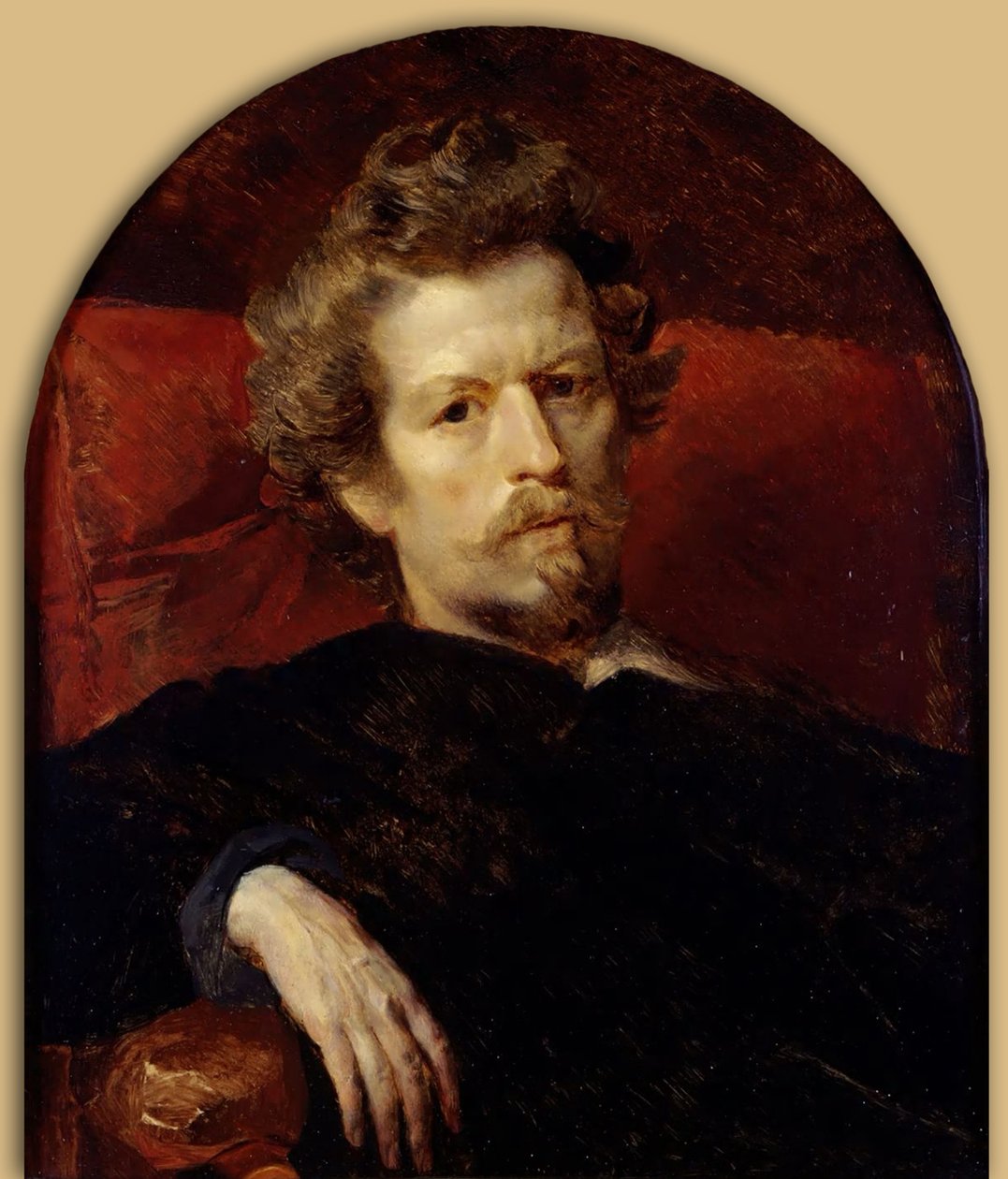 Självporträtt av Karl Pavlovich Bryullov