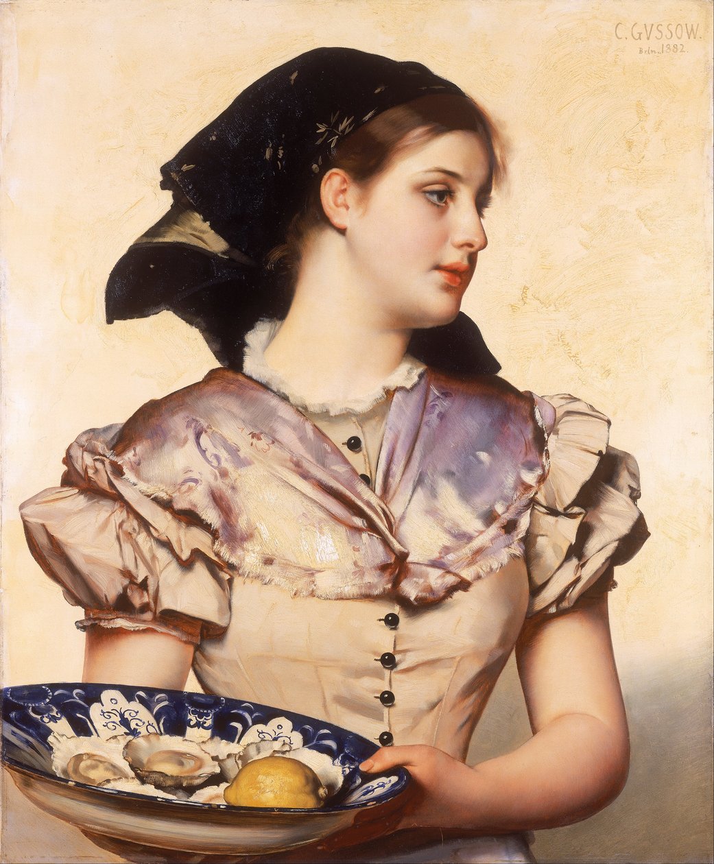 Ostronflickan av Karl Gussow