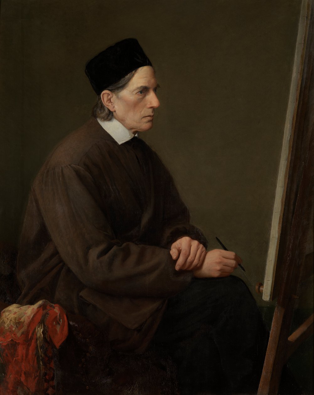 Målaren Johann Friedrich Overbeck av Karl Hoffmann