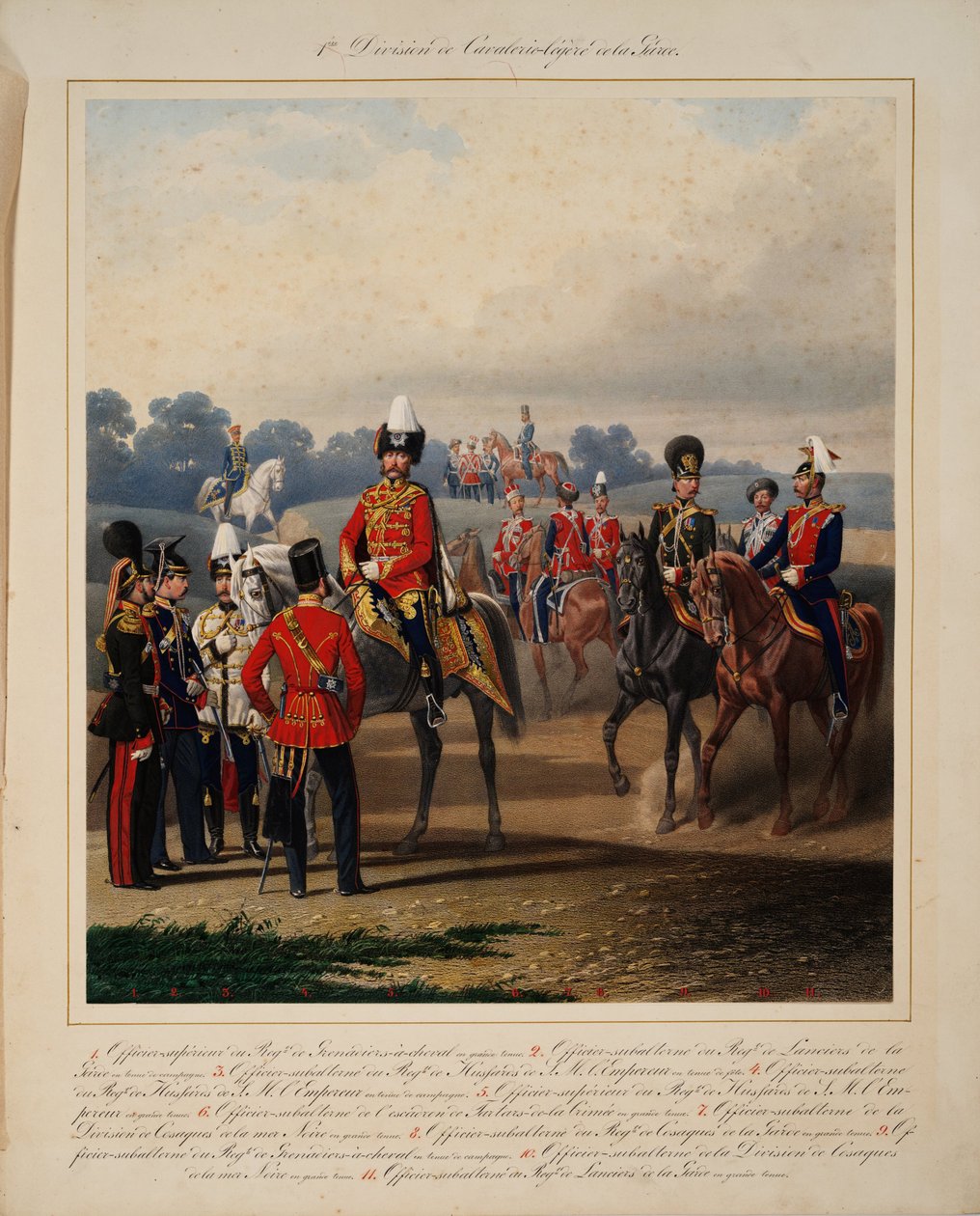 First Guard Light Cavalry Division, 1867 av Karl Karlovich Piratsky