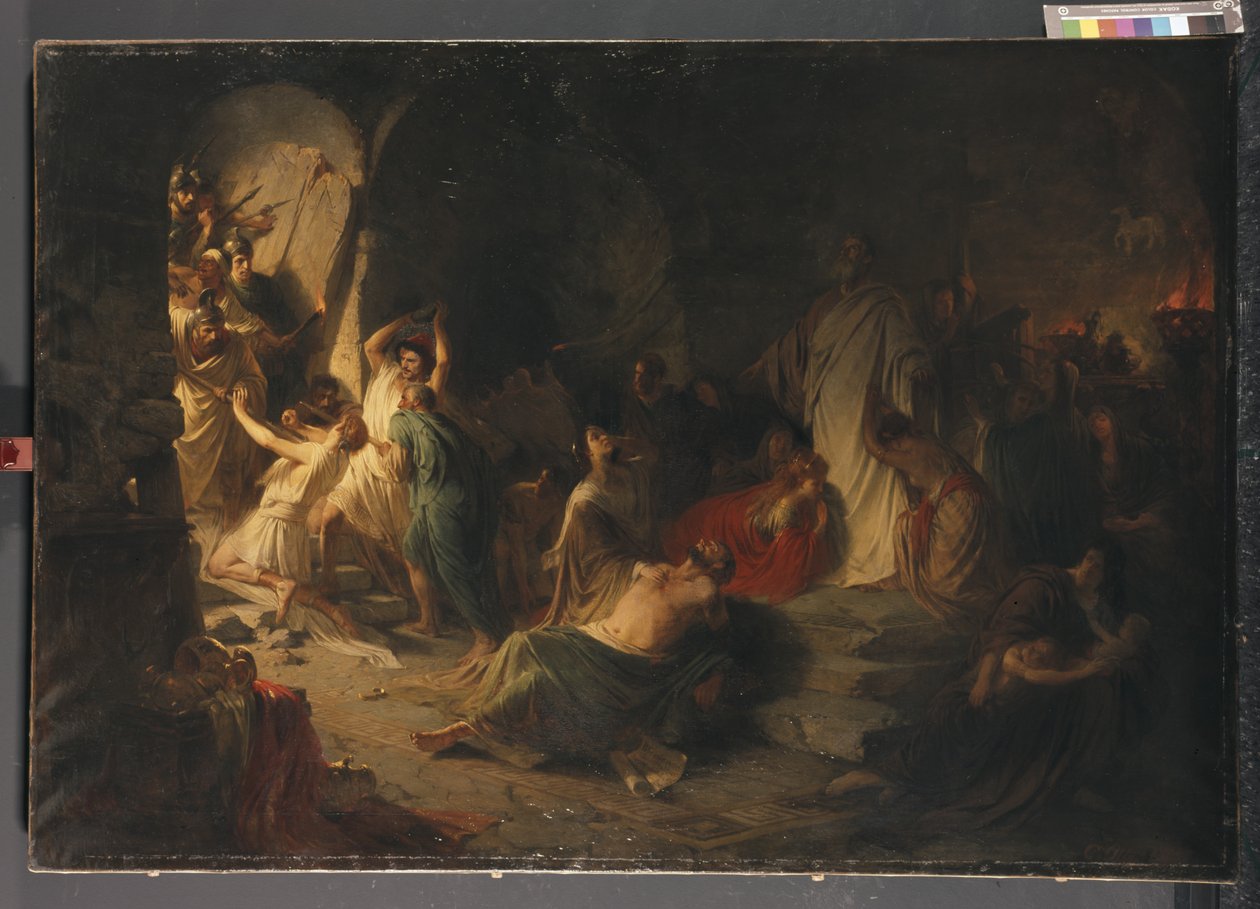 De första kristna i Rom, 1869 av Karl Otto