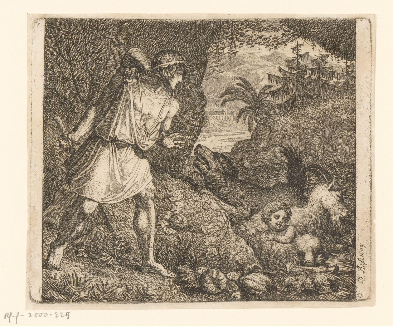 Jupiter och geten Amalthea Idéer (serietitel) av Karl Russ
