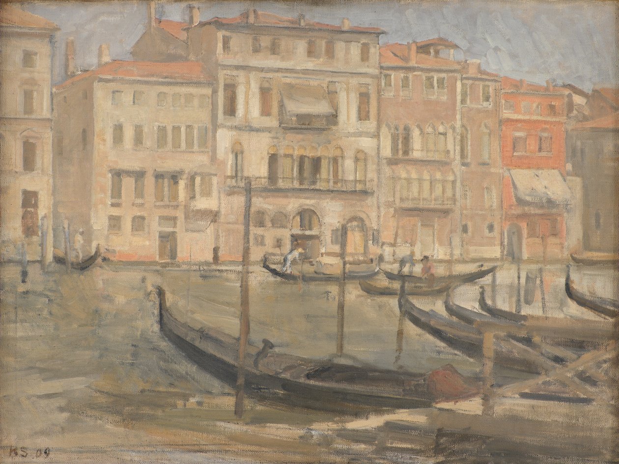 På Canal Grande i Venedig av Karl Schou