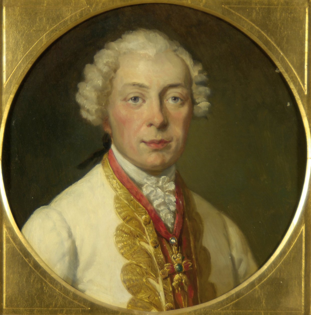 Fältmarskalk Josef Wenzel Prins Liechtenstein av Karl von Blaas