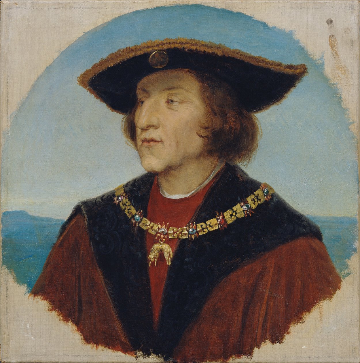 Kaiser Maximilian I. av Karl von Blaas