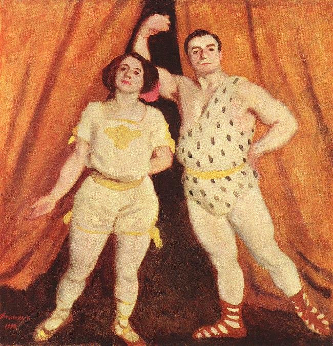 Acrobats av Károly Ferenczy
