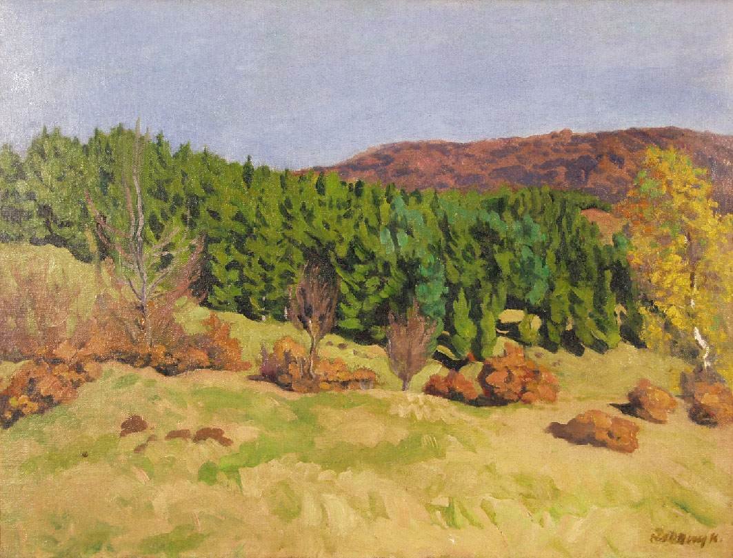 Izvora in Autumn av Károly Ferenczy