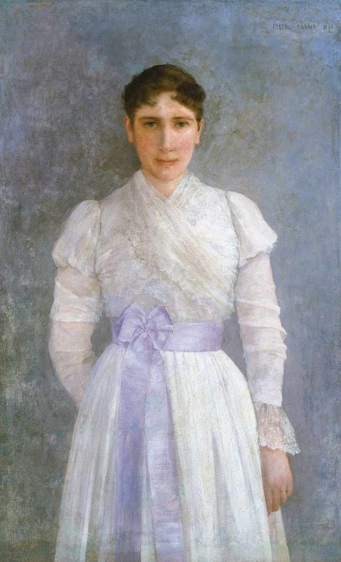 Mrs. Artur Bukovinszky av Károly Ferenczy