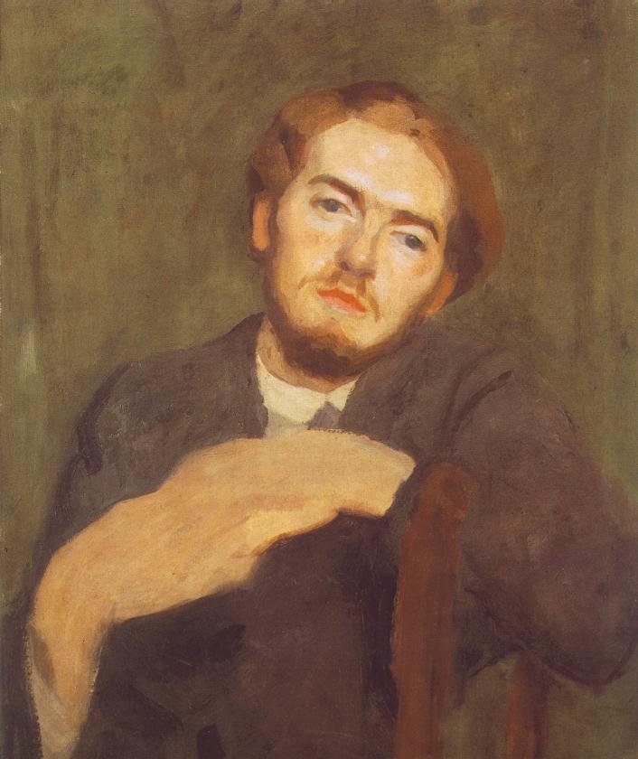Portrait of Beni Ferenczy av Károly Ferenczy