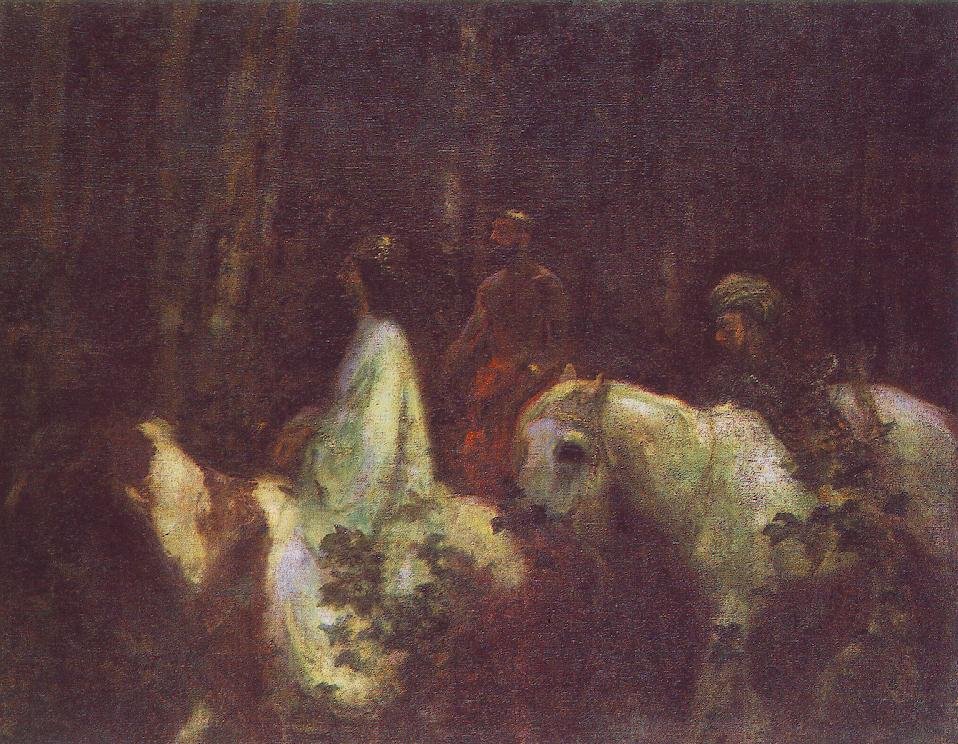 The Three Magi av Károly Ferenczy