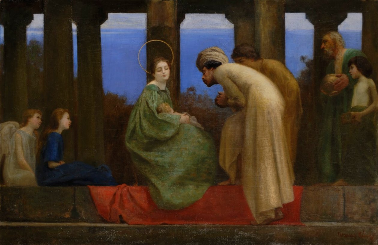 The Worship of Kings av Károly Ferenczy