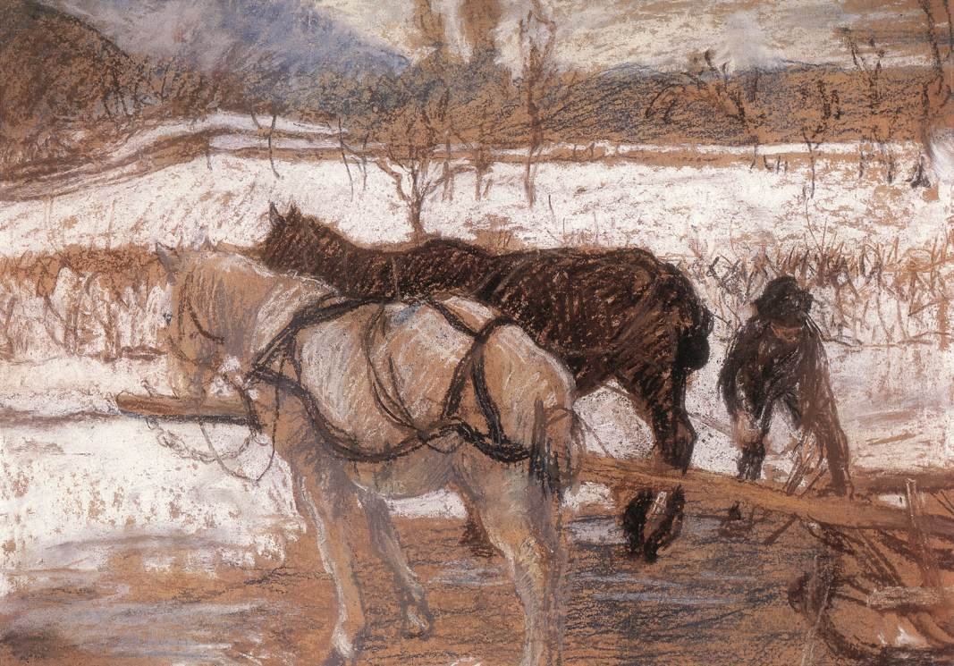 Winter av Károly Ferenczy