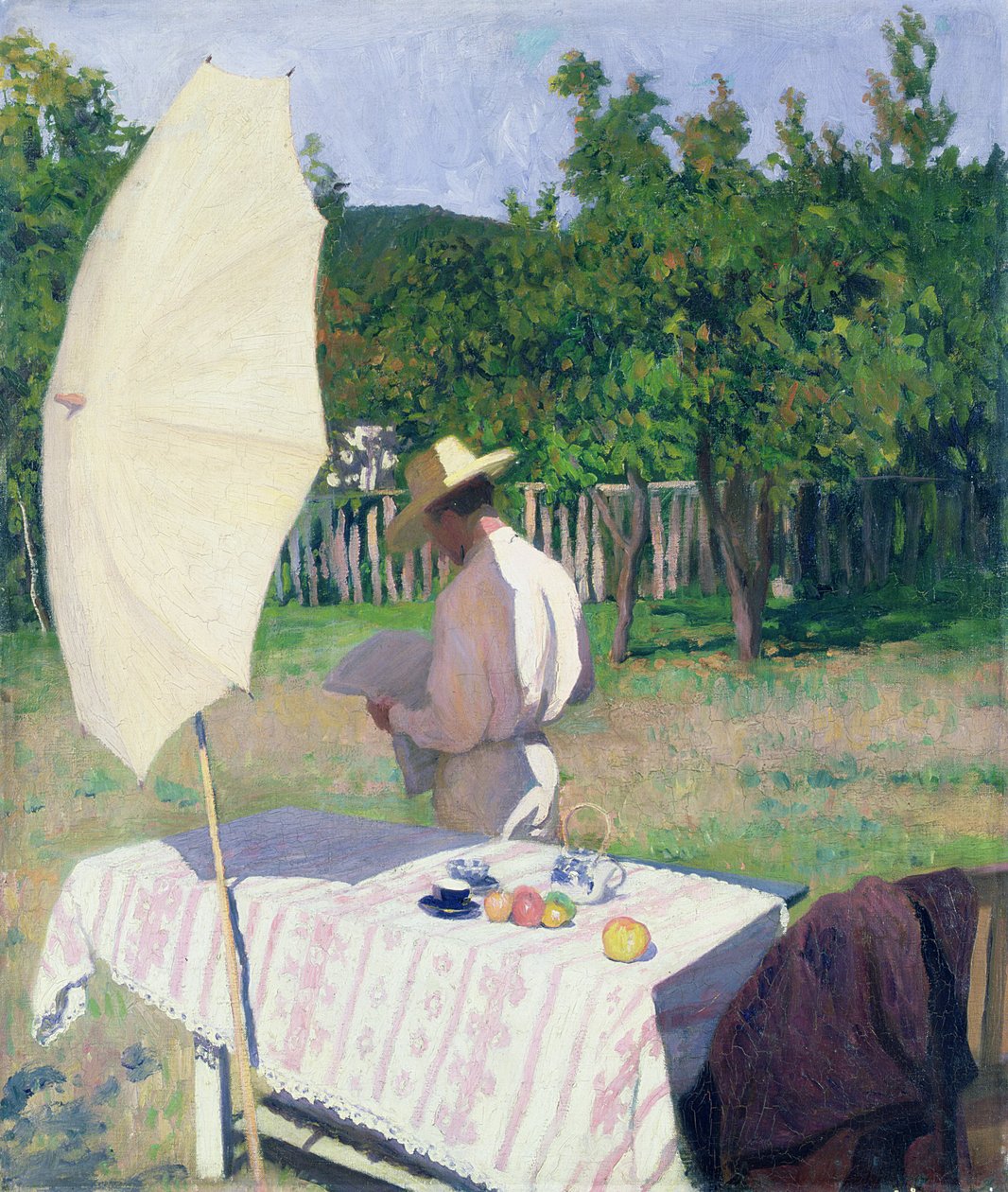oktober av Károly Ferenczy