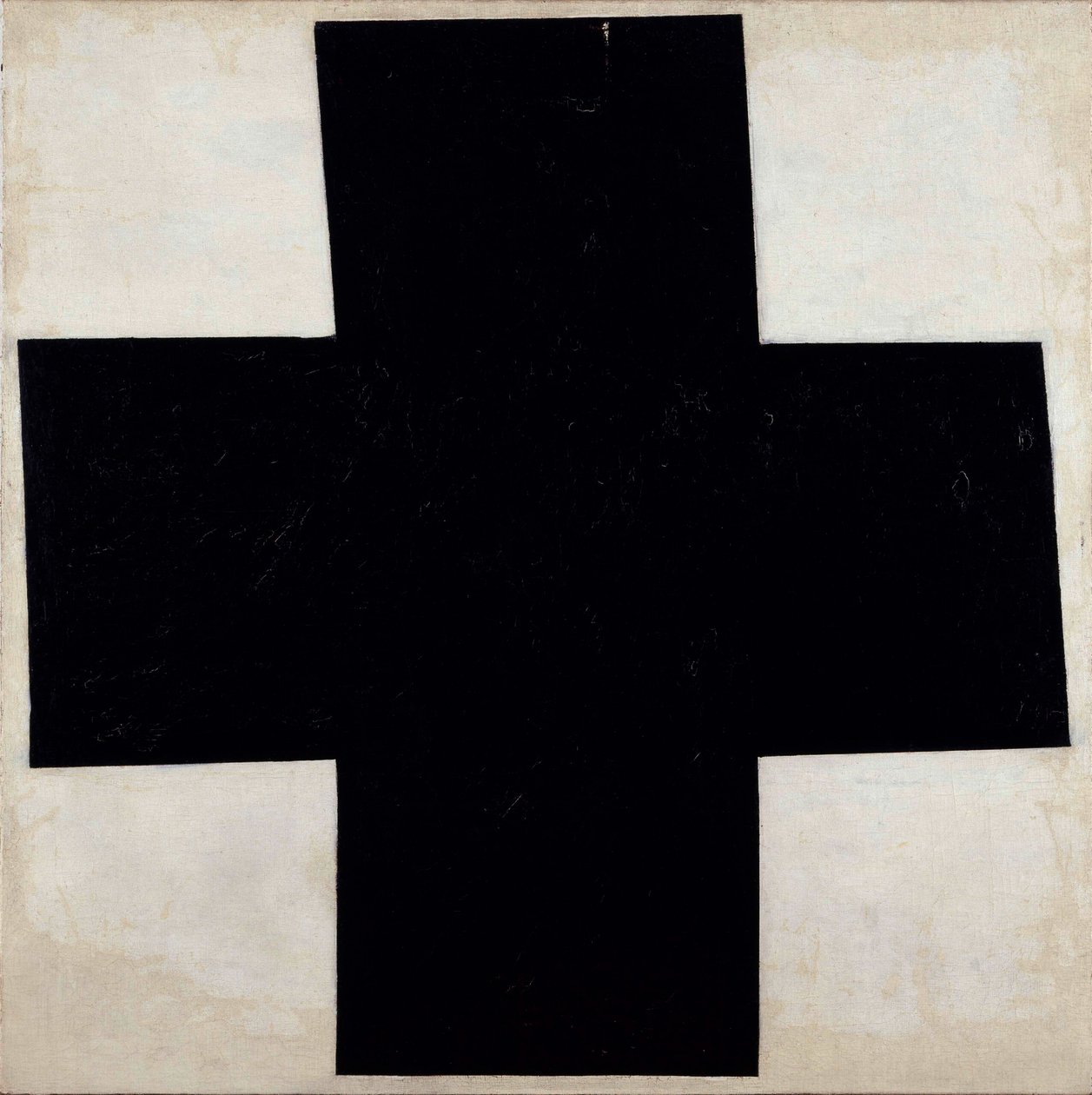Svarta korset Croix noire, 1915. av Kazimir Severinovich Malevich