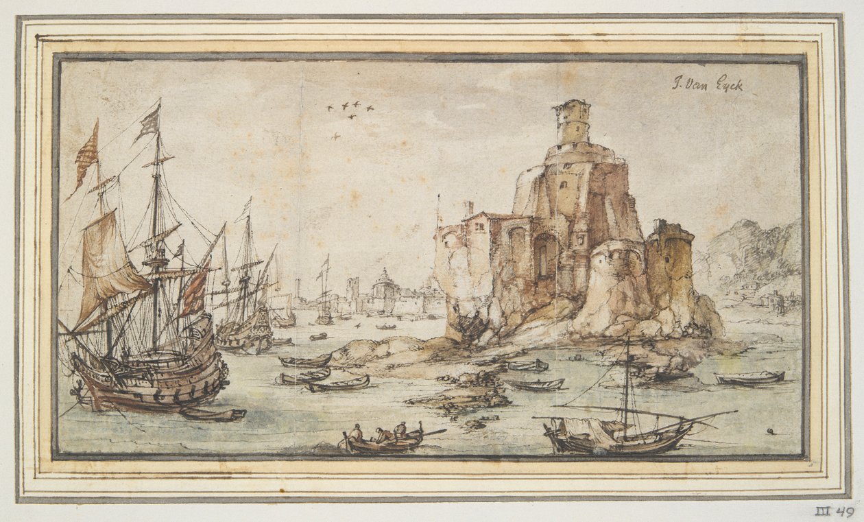 Hamnscenen av Kasper van Eyck