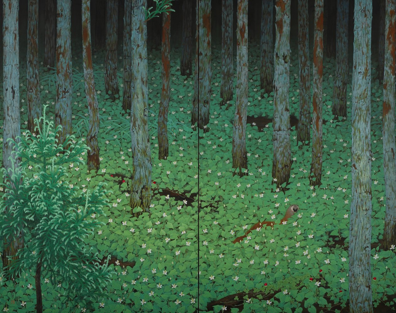 Mori (Forest) av Katayama Bokuyo