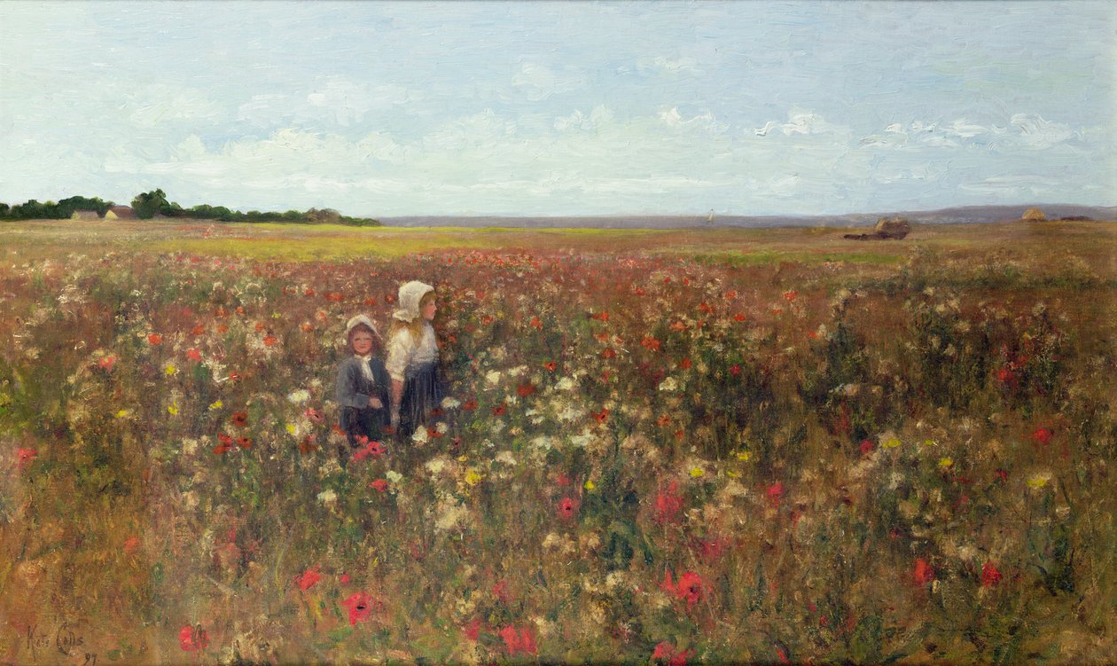 Poppyfield, 1897 av Kate Colls