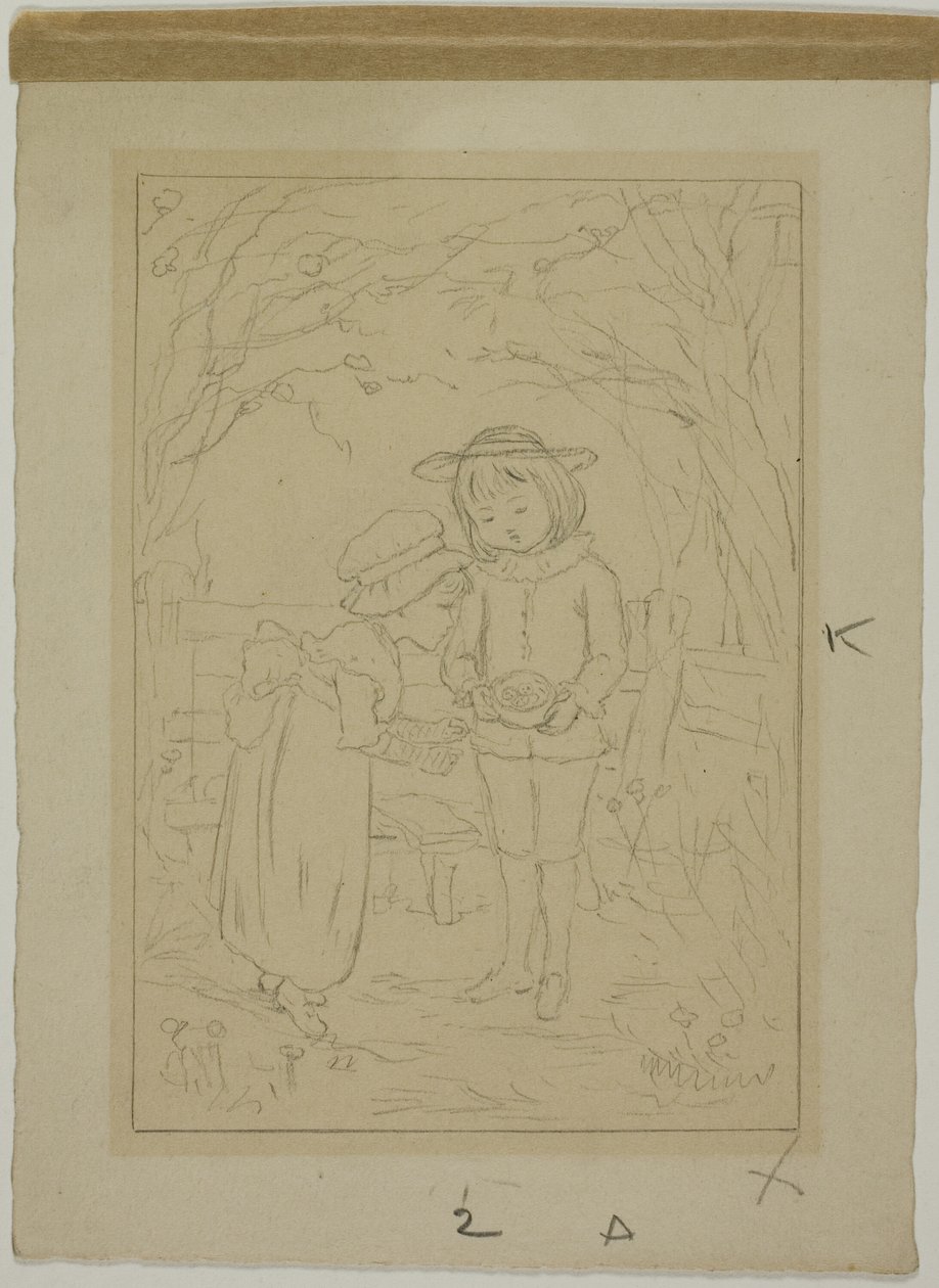 Upptäckt av fågelbo av Kate Greenaway