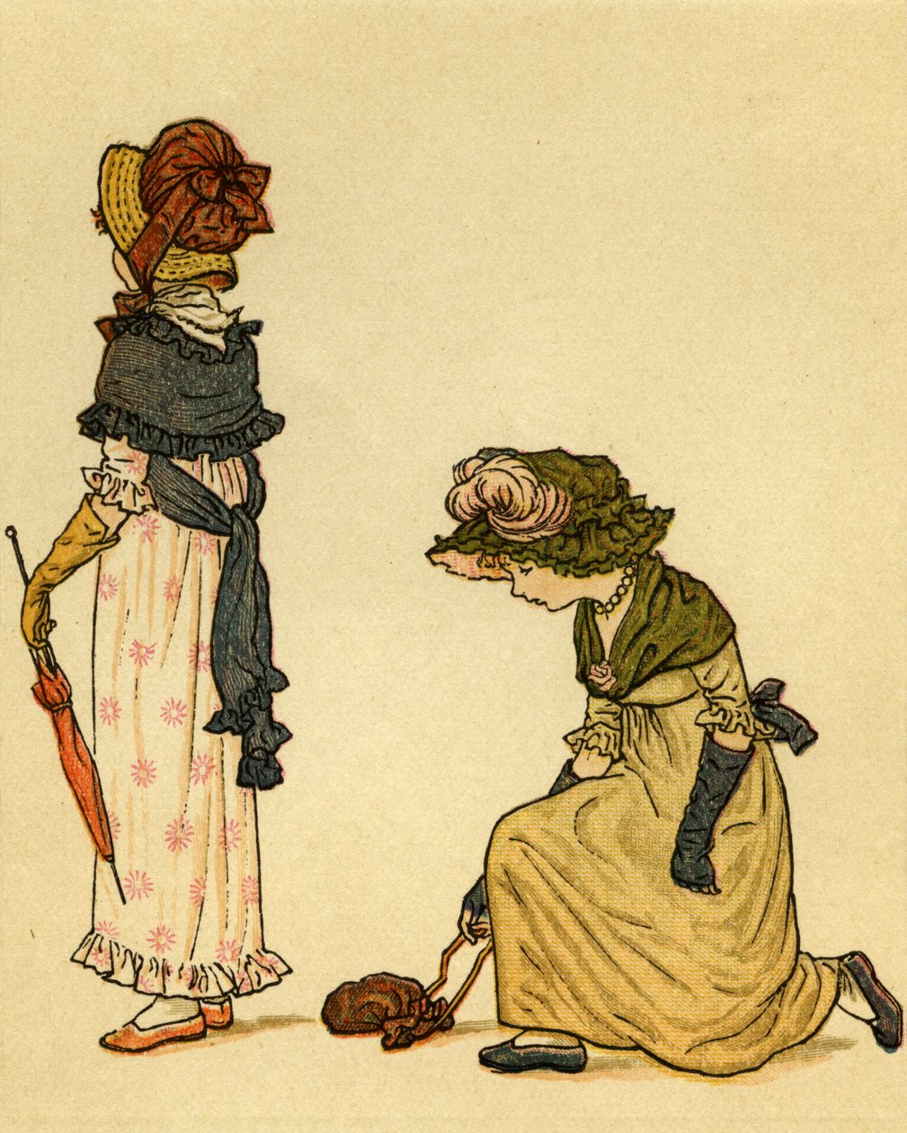 Lucy Locket förlorade henne av Kate Greenaway