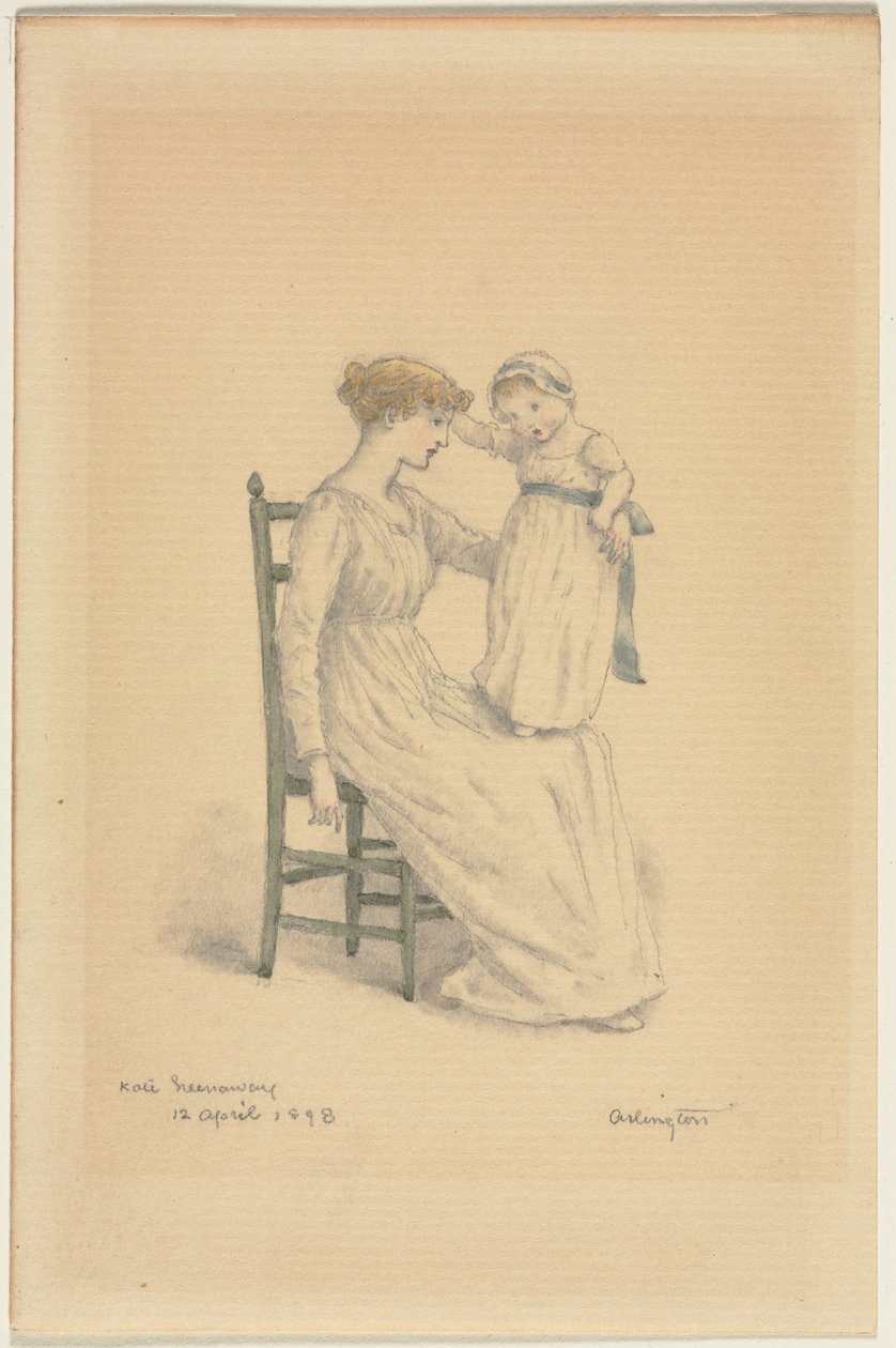 Mamma och barn av Kate Greenaway