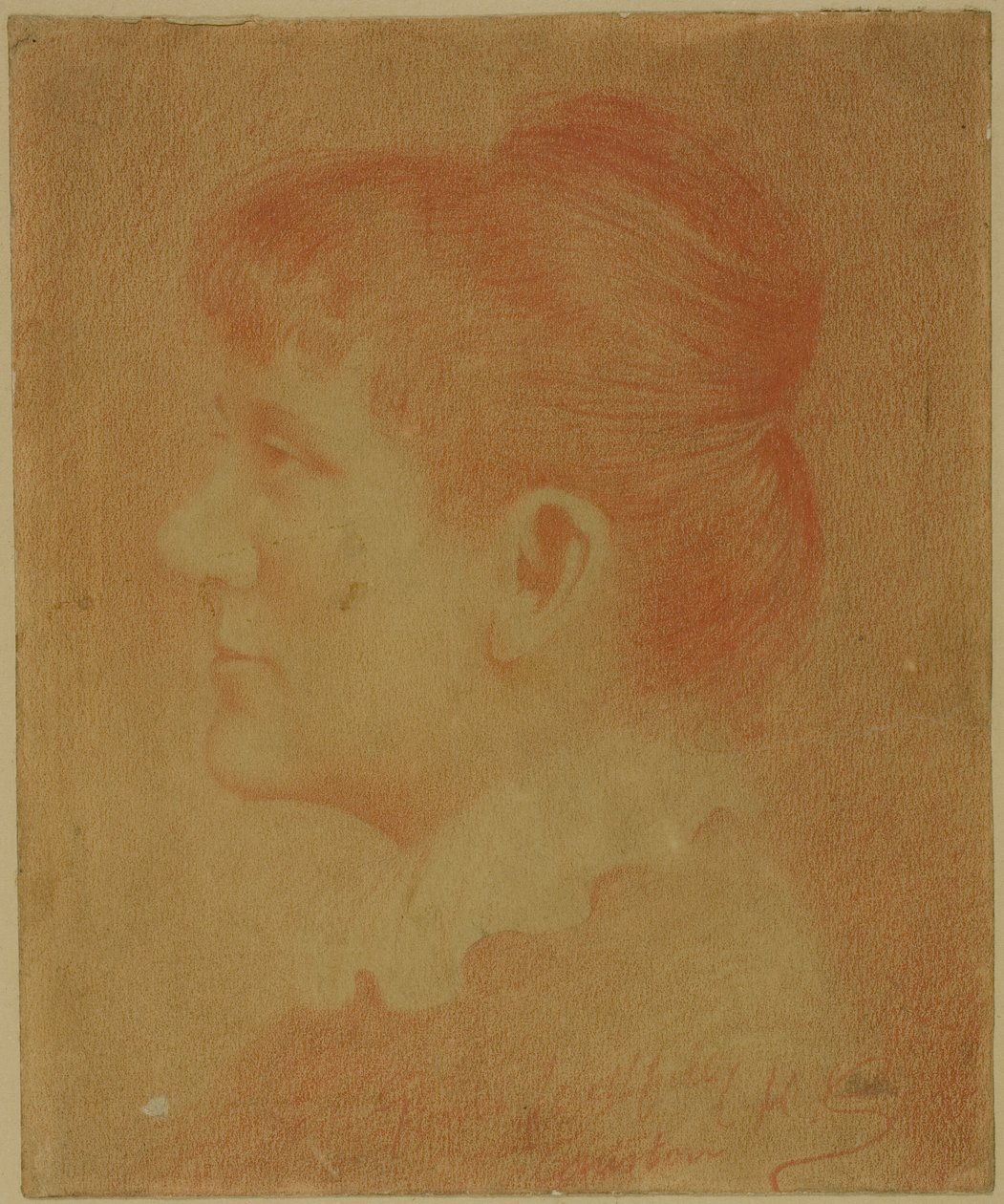 Självporträtt av Kate Greenaway