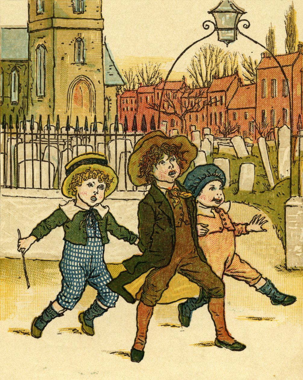 Vi är alla glada pojkar av Kate Greenaway