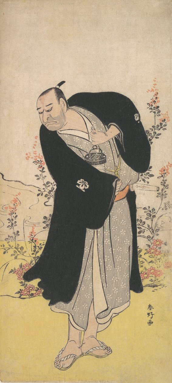 Kabuki ac and r Nakayama Kojuro V, 1786. av Katsukawa Shunko