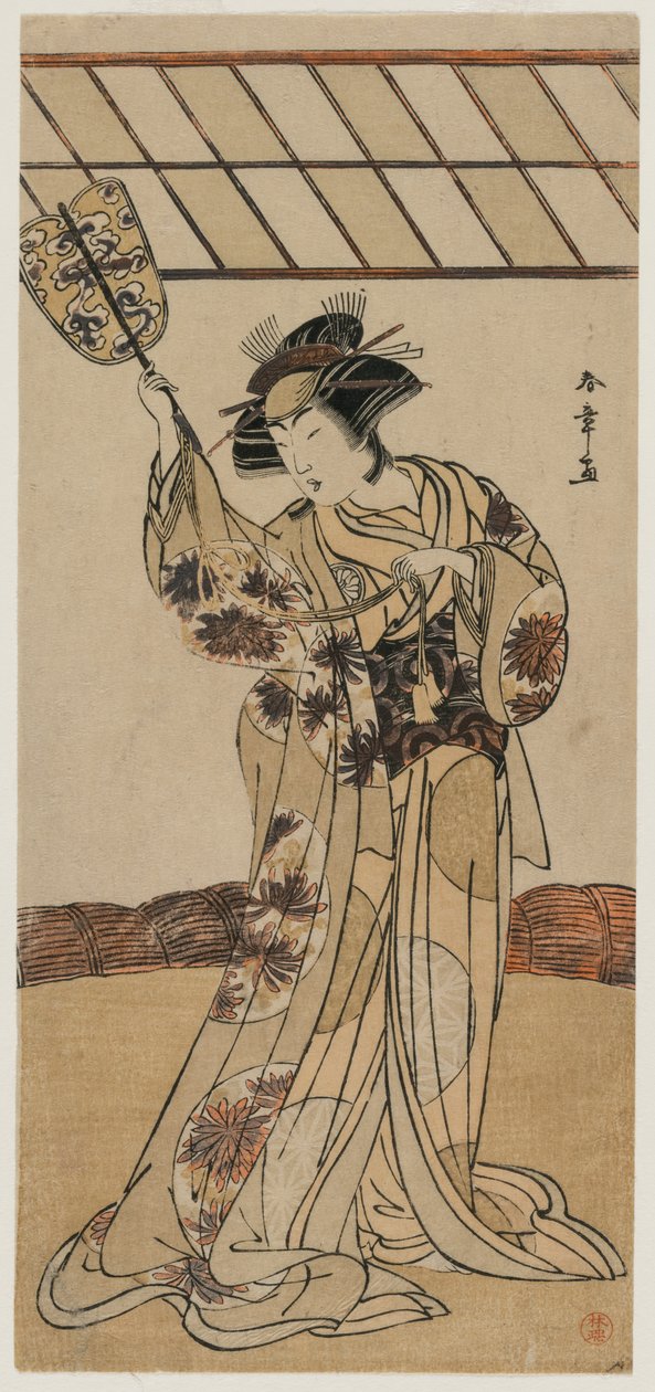 Segawa Kikunojō III som Terror av Katsukawa Shunsho