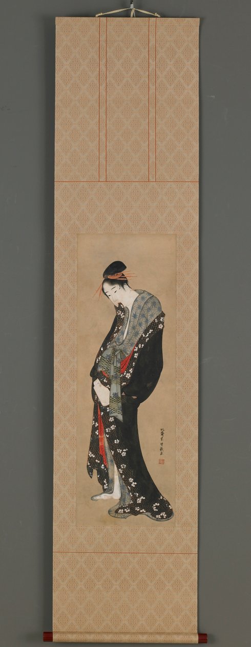 Courtesan, Edo-period, ca. 1796-1798. av Katsushika Hokusai