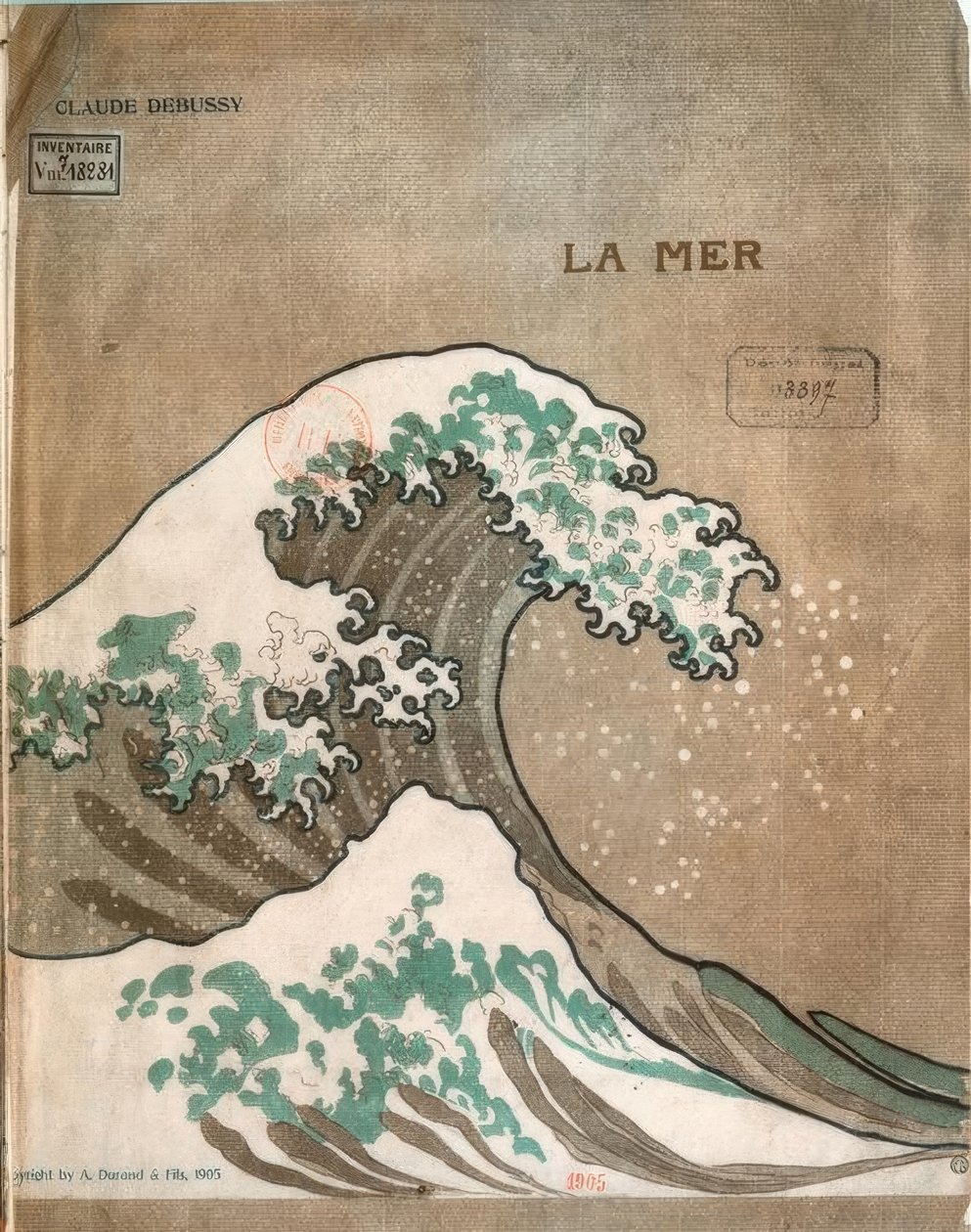 Havet av Katsushika Hokusai