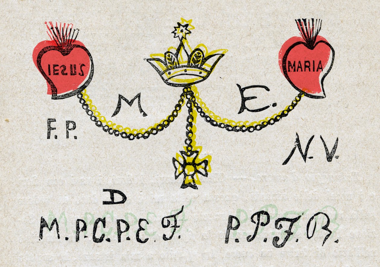TATUERA HJÄRTAN AV JESUS OCH MARY av Alec Hunter